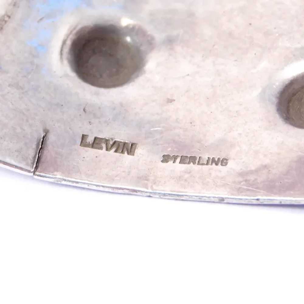 Rare Early Ed Levin Handmade Sterling Silver Cuff… - image 8