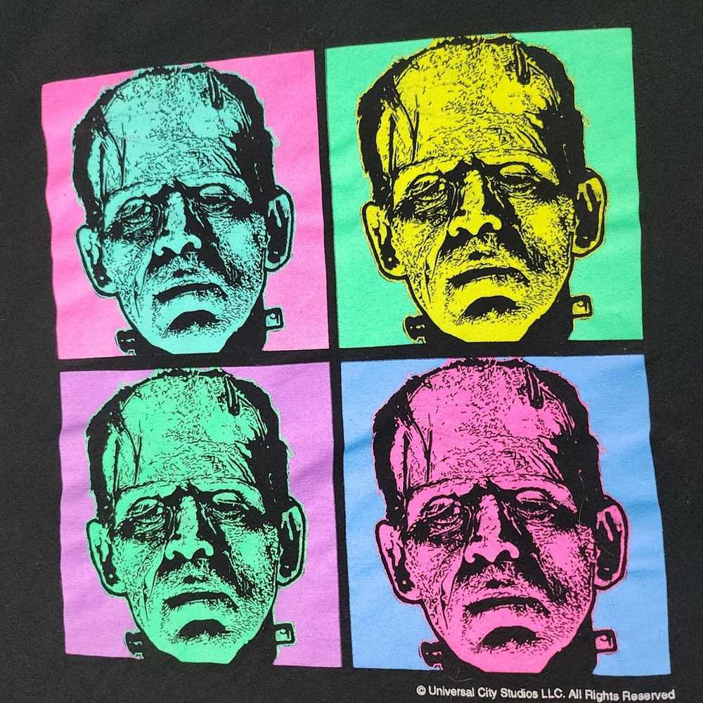 Universal Studios Monsters Frankenstein Faces Tee - image 2