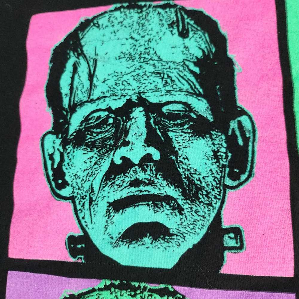Universal Studios Monsters Frankenstein Faces Tee - image 4