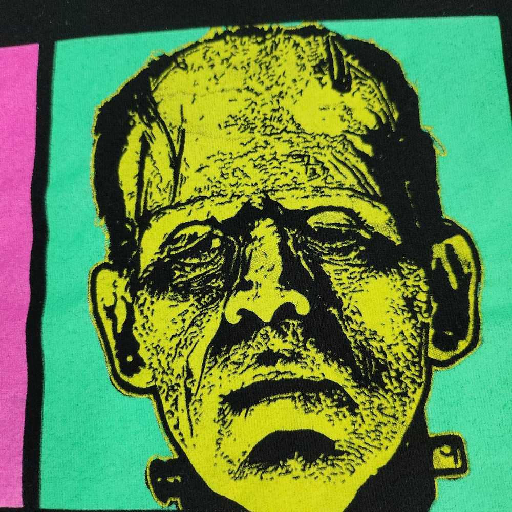 Universal Studios Monsters Frankenstein Faces Tee - image 5