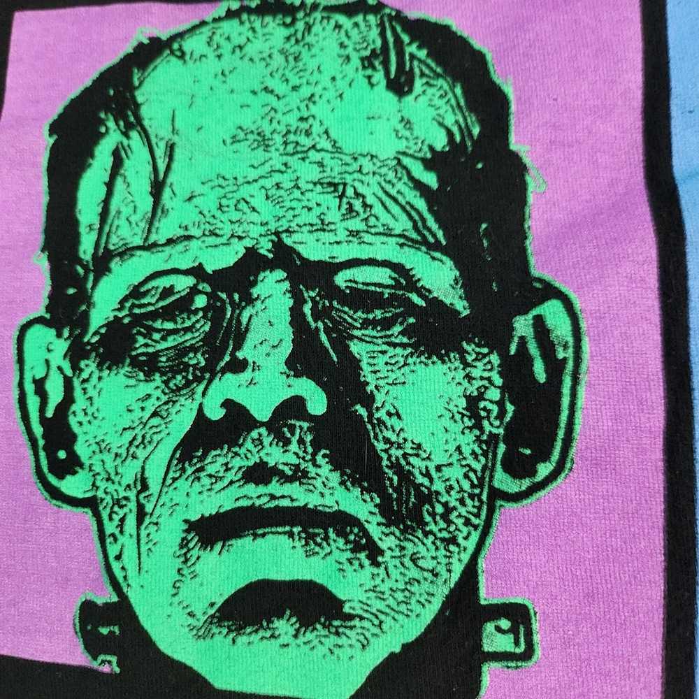Universal Studios Monsters Frankenstein Faces Tee - image 6