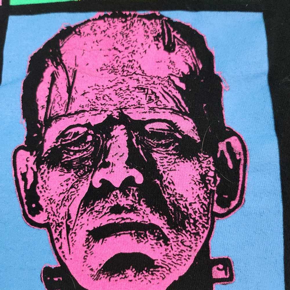 Universal Studios Monsters Frankenstein Faces Tee - image 7