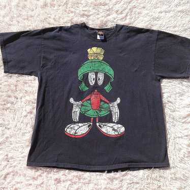 Y2K Looney Tunes Marvin The Martian T-shirt - image 1