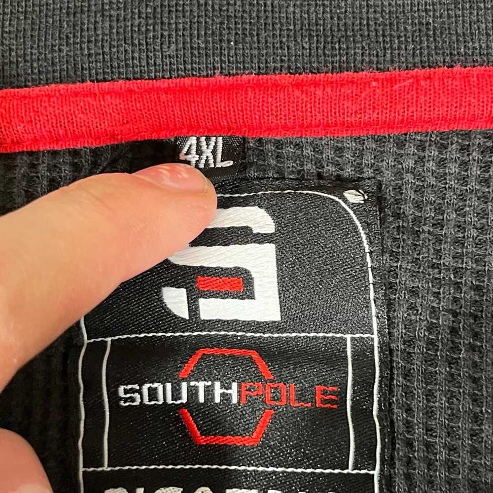 Southpole Mens Thermal Shirt 2XL Black Wings Grun… - image 4