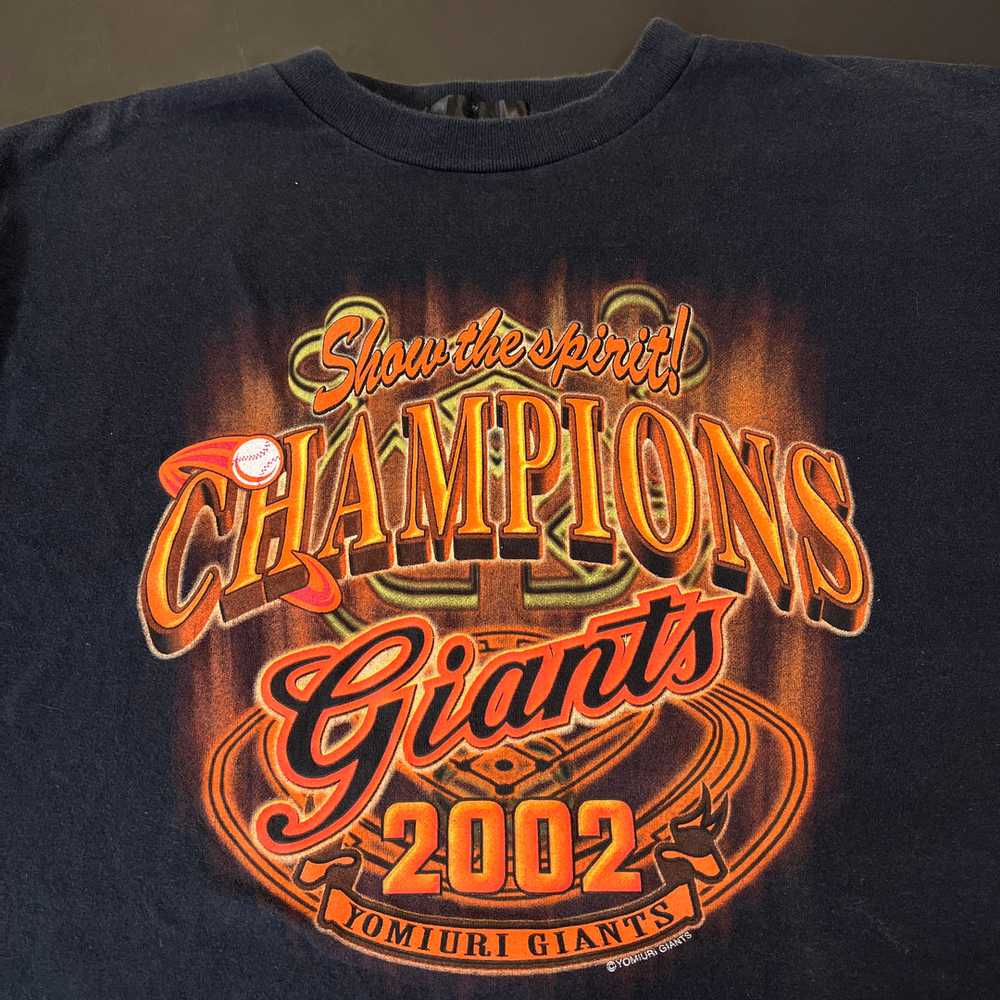 Vintage 2002 Yomiuri Giants Champions Shirt S/M - image 1