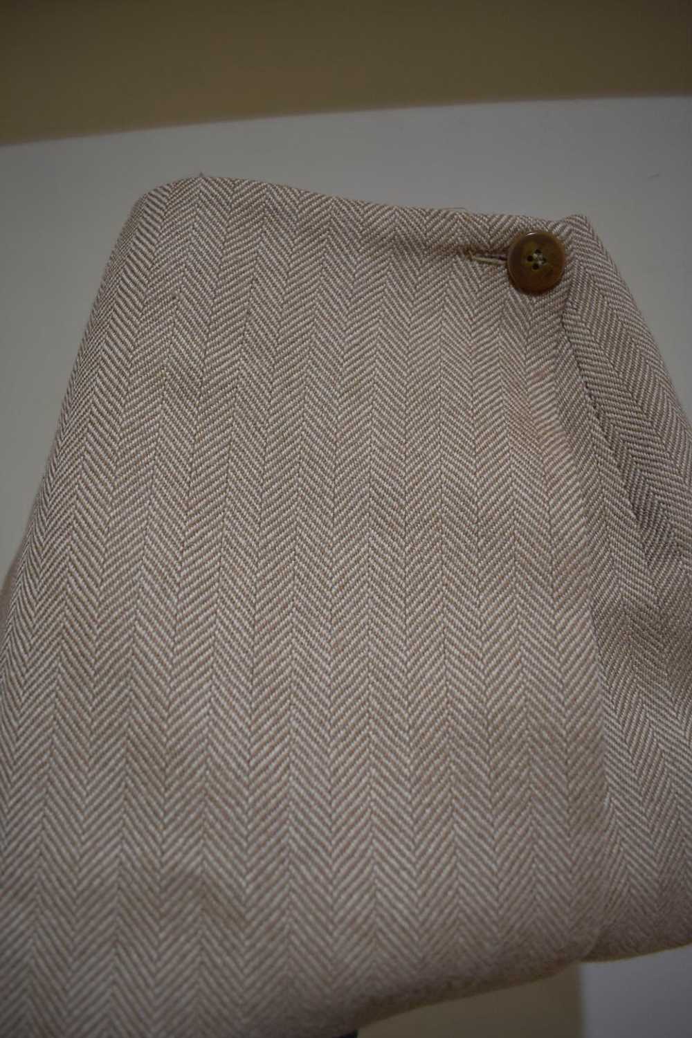 Ann Taylor Vintage Herringbone Wool Skirt (8) |… - image 2