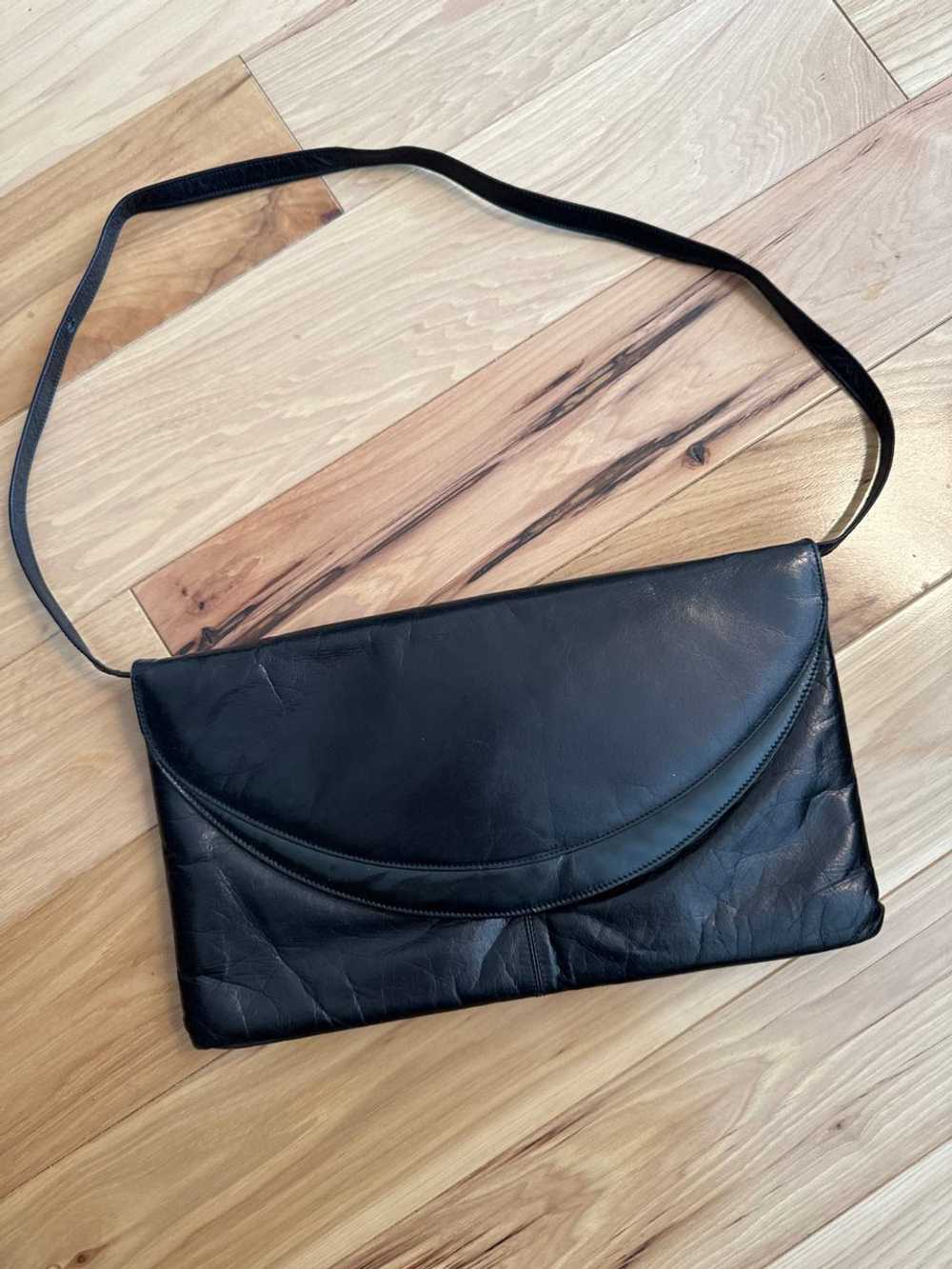 Charles Jourdan Vintage Padded Leather Handbag |… - image 1