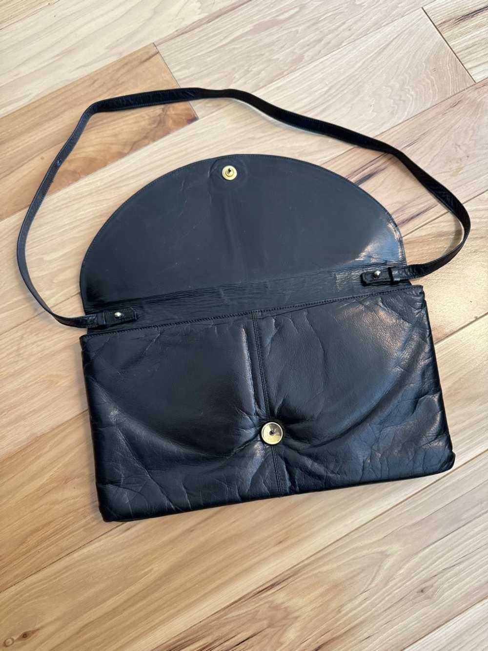 Charles Jourdan Vintage Padded Leather Handbag |… - image 2