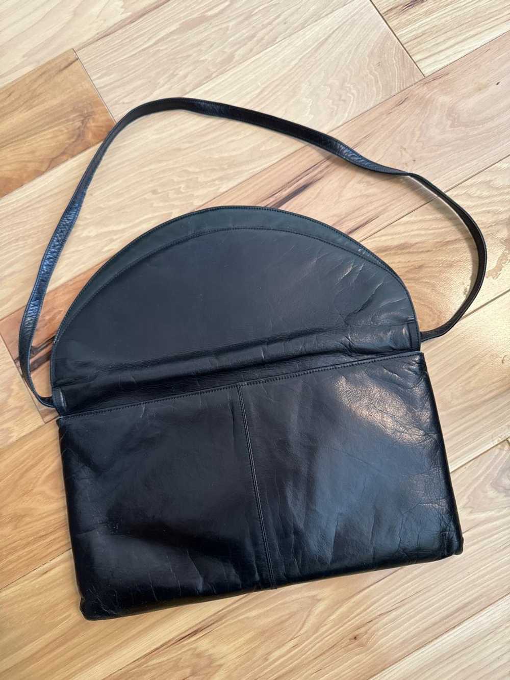 Charles Jourdan Vintage Padded Leather Handbag |… - image 3