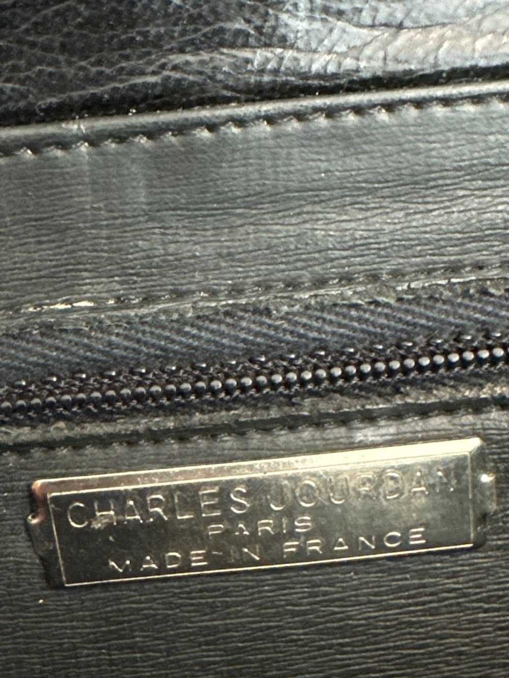 Charles Jourdan Vintage Padded Leather Handbag |… - image 5