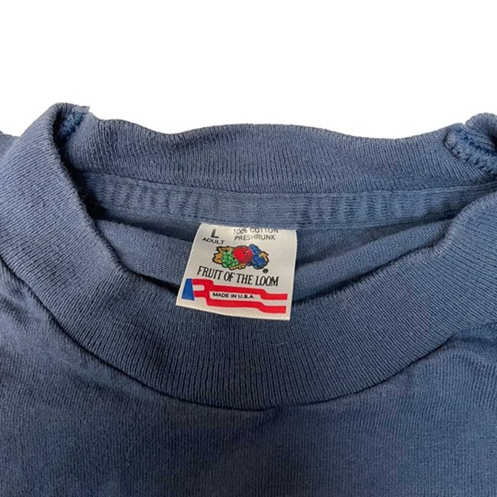 Vintage FRIENDS 1995 Promotional Blue T Shirt Siz… - image 5