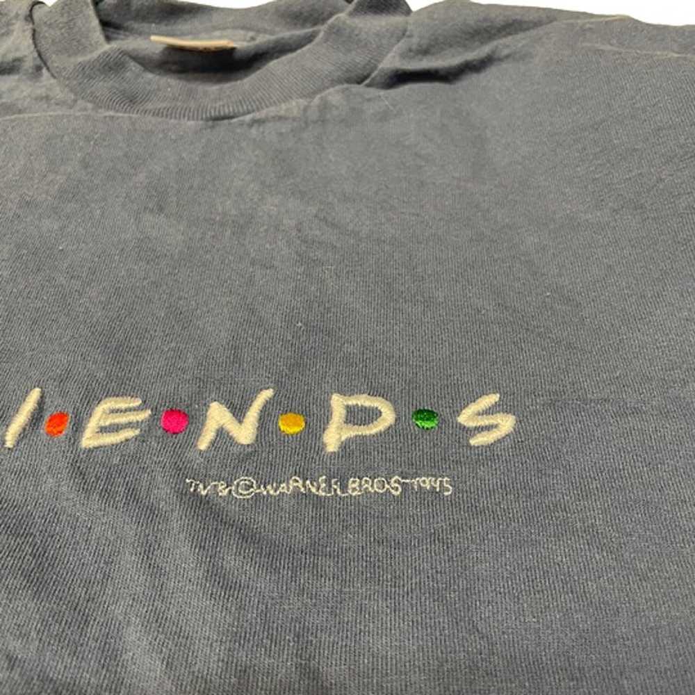 Vintage FRIENDS 1995 Promotional Blue T Shirt Siz… - image 6