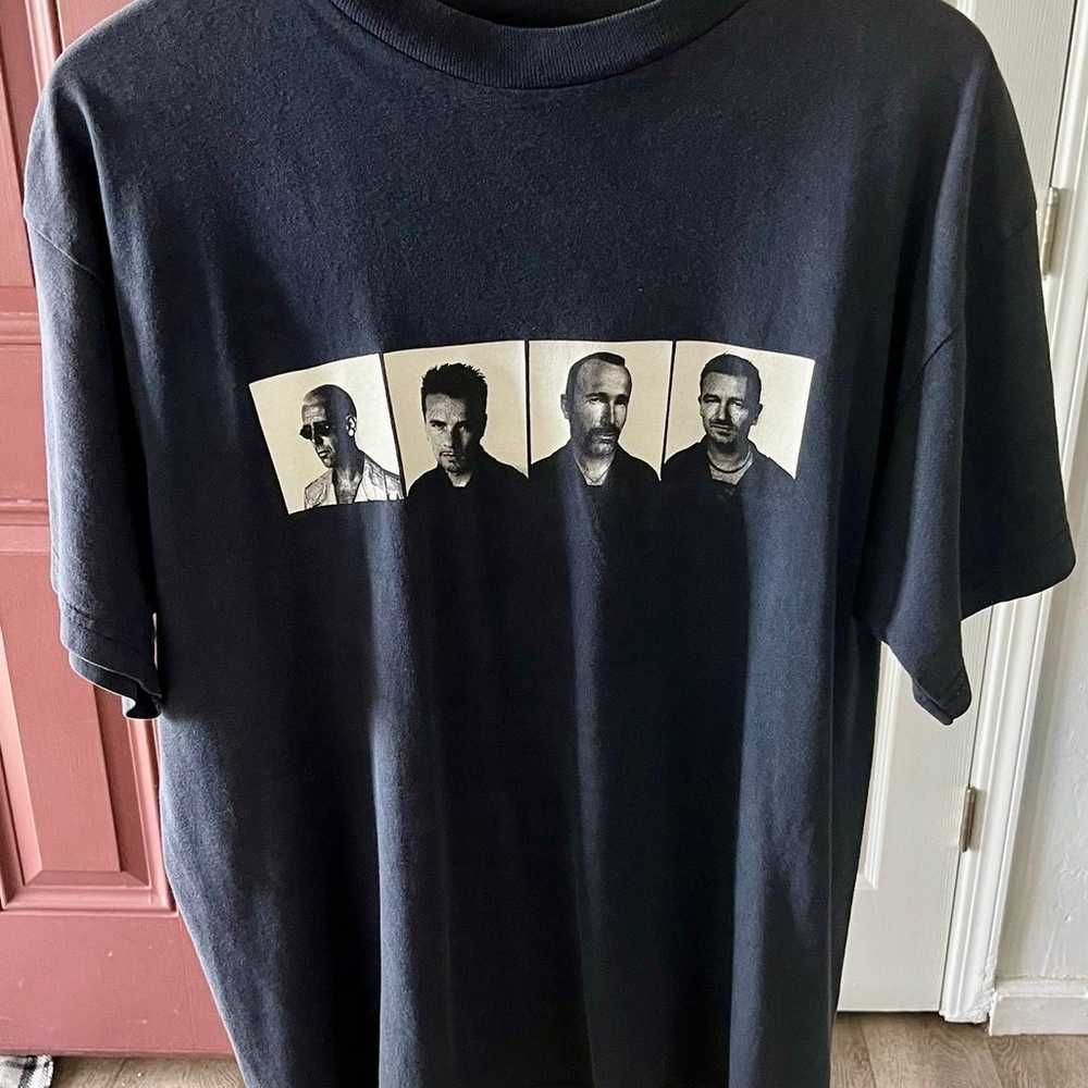 Vintage 1997 U2 Pop Mart Tour Concert T-Shirt Men… - image 1
