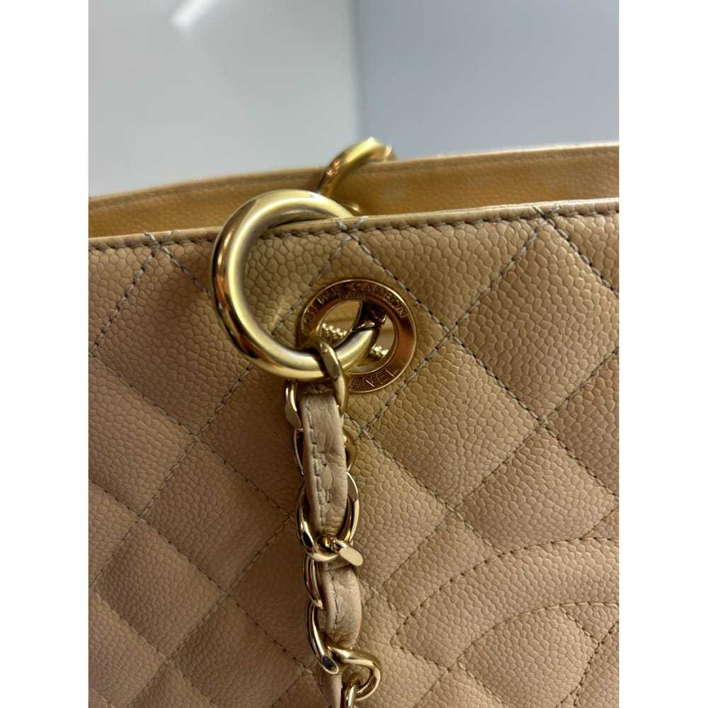 Chanel Classic Cc Shopping leather tote - image 9