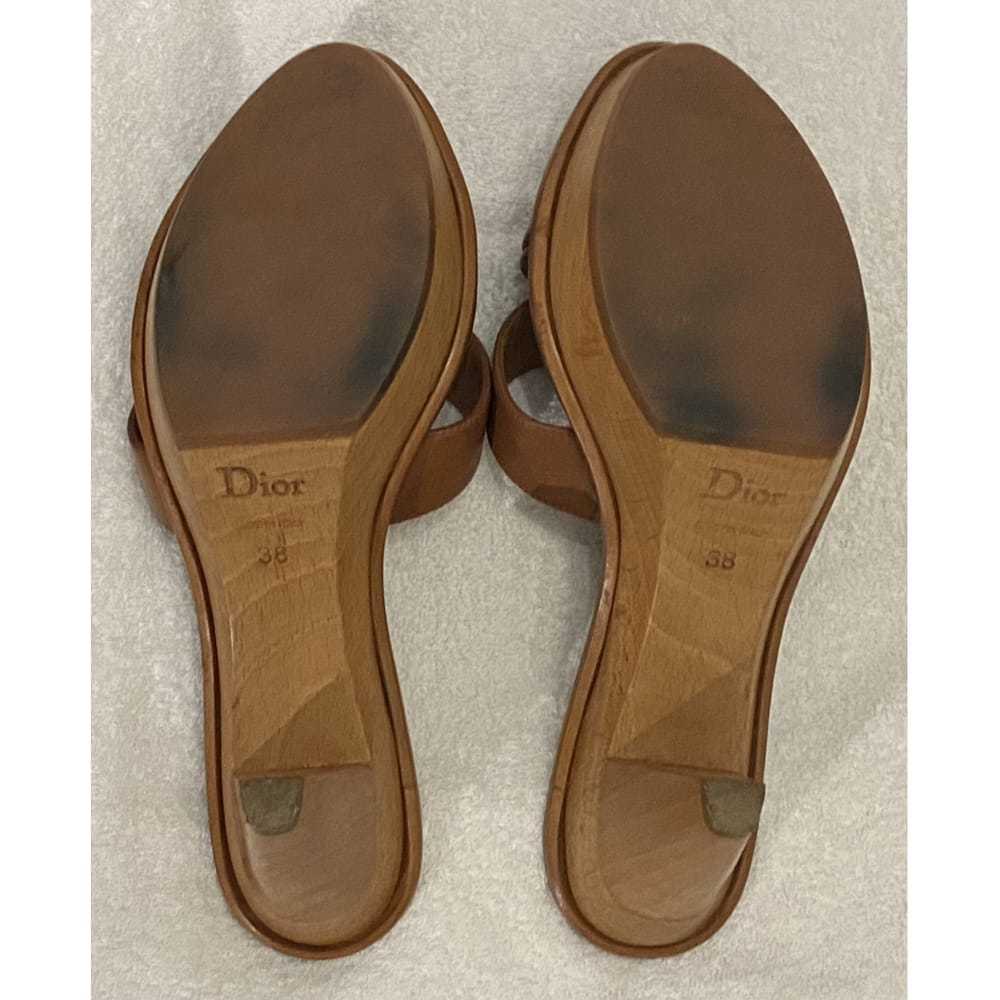 Dior Leather mules & clogs - image 8