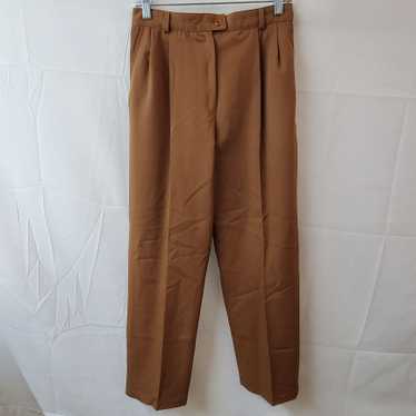 Pendleton Womens Brown Wool Pants Size 10 - image 1