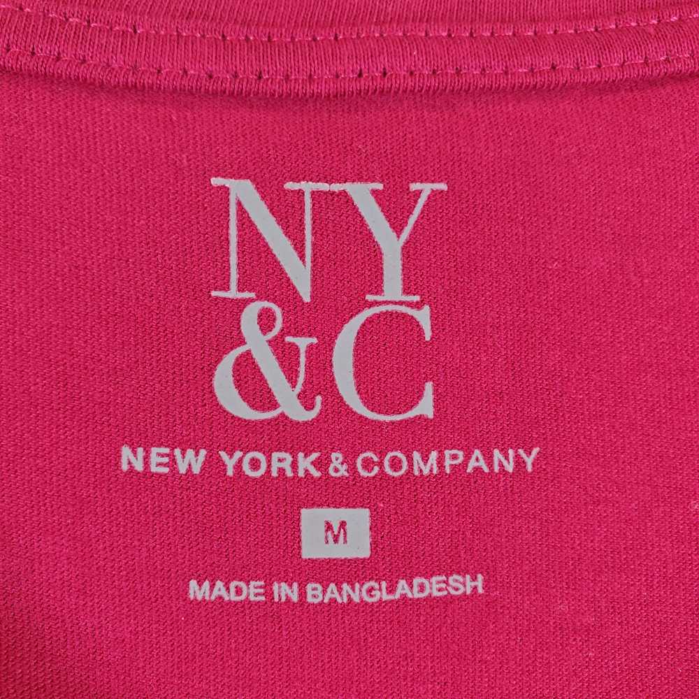 NY & Company Women Fuchsia Long Sleeve M NWT - image 2