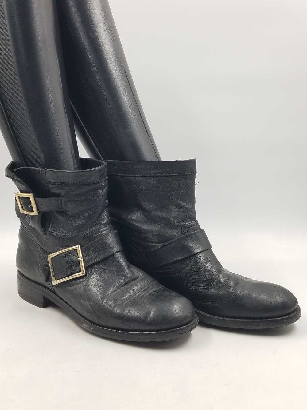 Authentic Jimmy Choo Black Engineer Boot W 8 - image 3