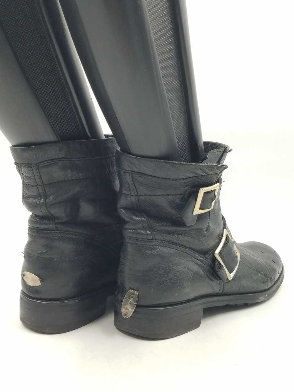 Authentic Jimmy Choo Black Engineer Boot W 8 - image 4