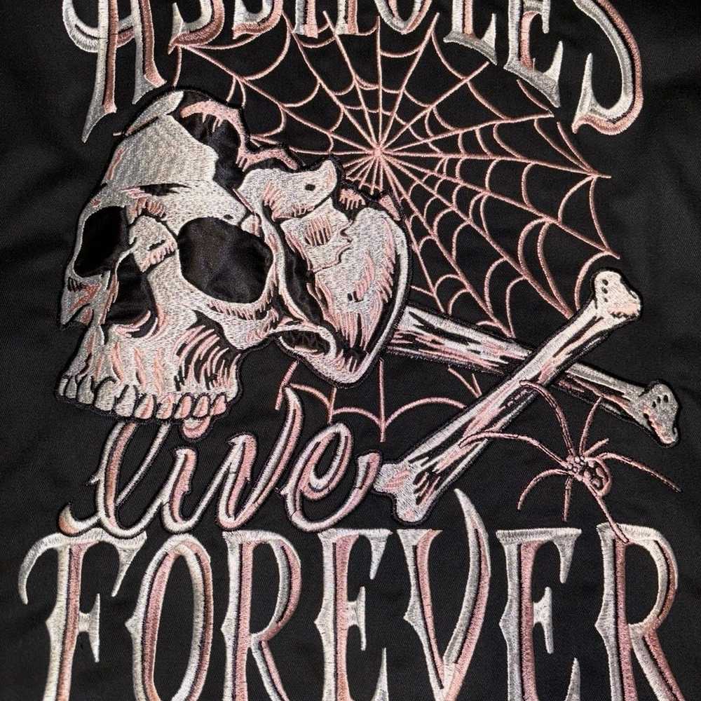 ASSHOLES LIVE FOREVER - Heavyweight Embroidered J… - image 1