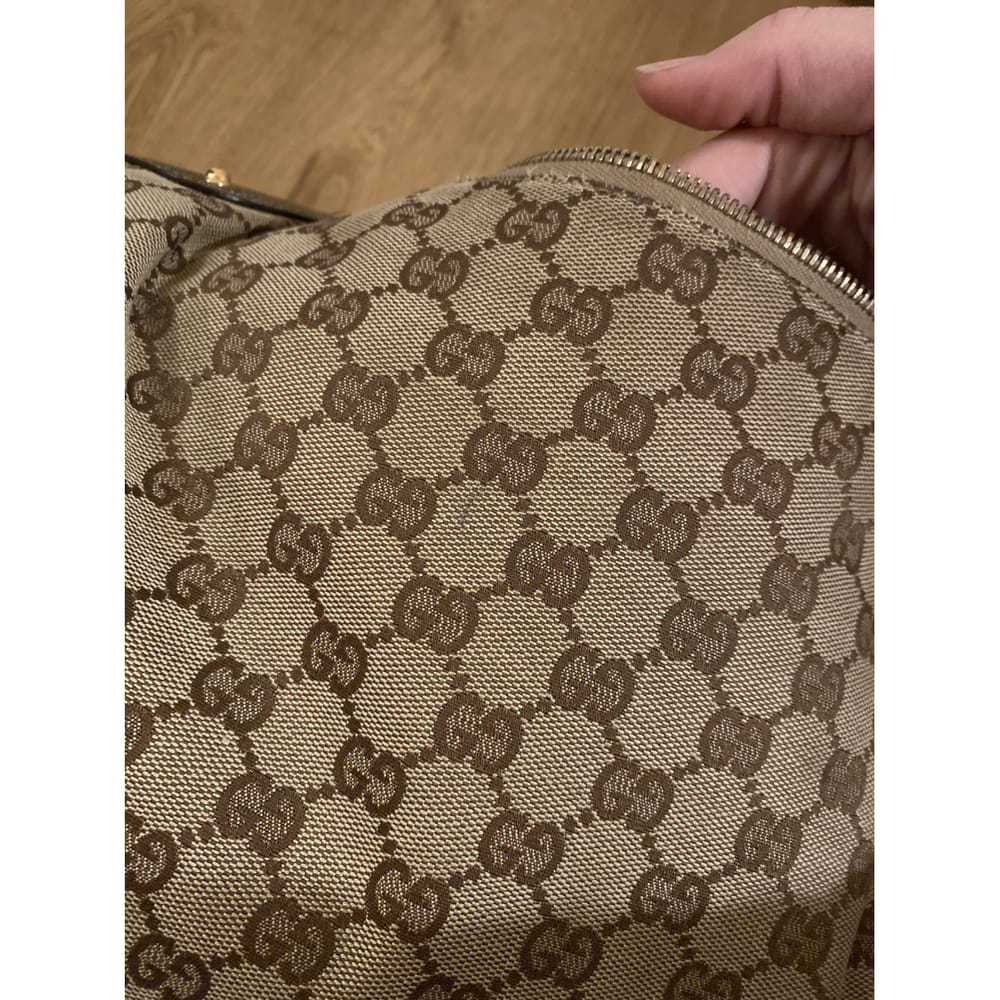 Gucci Bamboo Ring cloth handbag - image 5