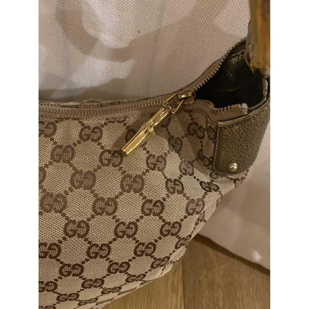 Gucci Bamboo Ring cloth handbag - image 7