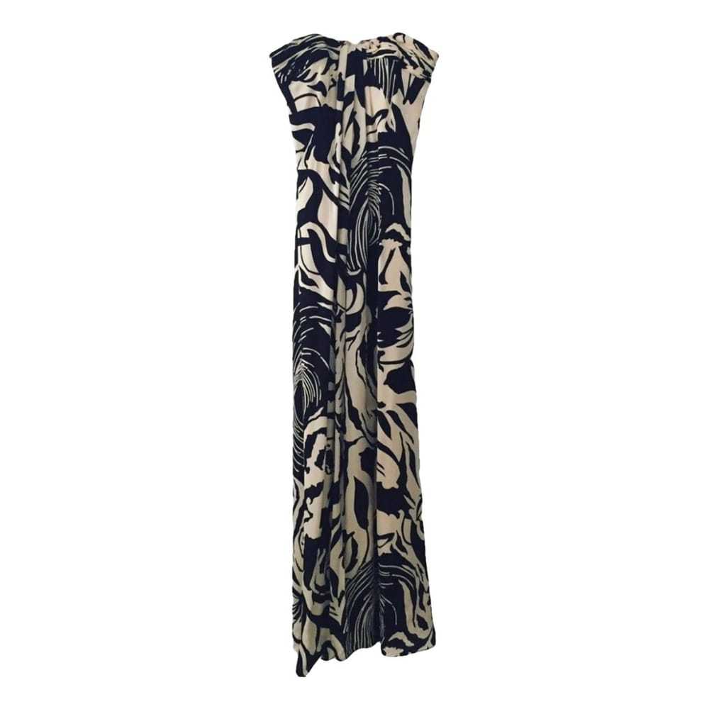 Badgley Mischka Silk maxi dress - image 1