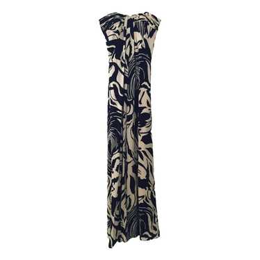 Badgley Mischka Silk maxi dress - image 1