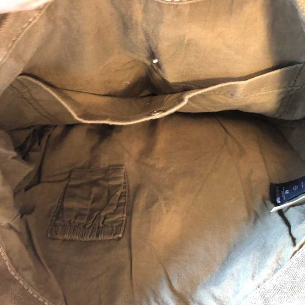 H&M Pink Brown Corduroy Tote Travel Shoulder Bag … - image 7