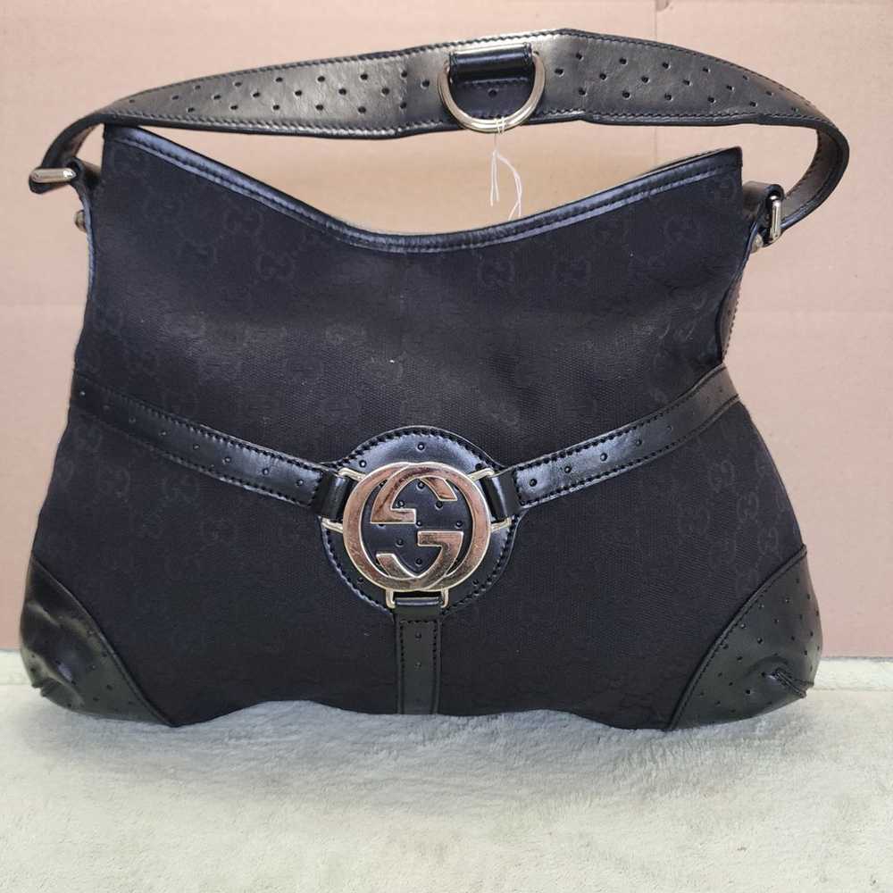 Gucci GG Canvas Rein Hobo - image 2