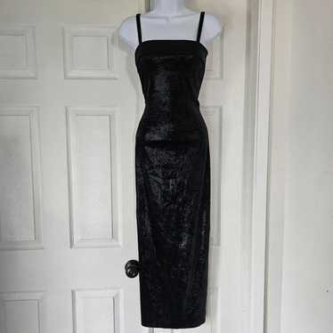 Vintage 90s reflective dress - image 1