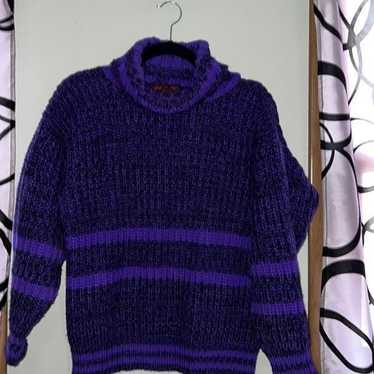 Memphis Jones, classic vintage, chunky knit, swea… - image 1
