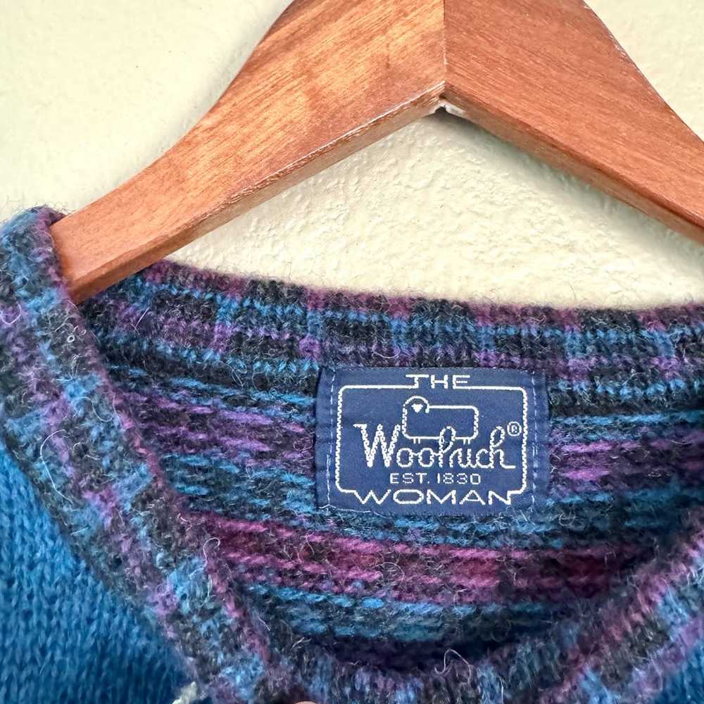 Vintage Woolrich Crew Neck Wool Knit Loon Duck Pr… - image 4