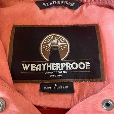 Vintage Pink/coral suede weatherproof garment co.… - image 1