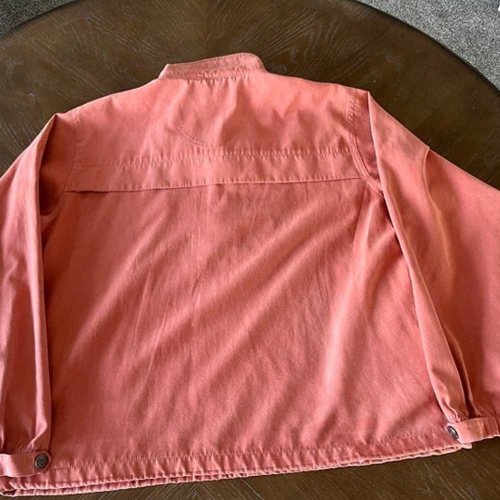 Vintage Pink/coral suede weatherproof garment co.… - image 3