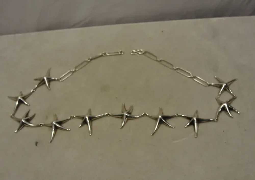 Sterling Silver Tiffany & Co Elsa Peretti 10 Star… - image 3