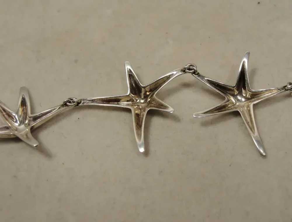 Sterling Silver Tiffany & Co Elsa Peretti 10 Star… - image 6