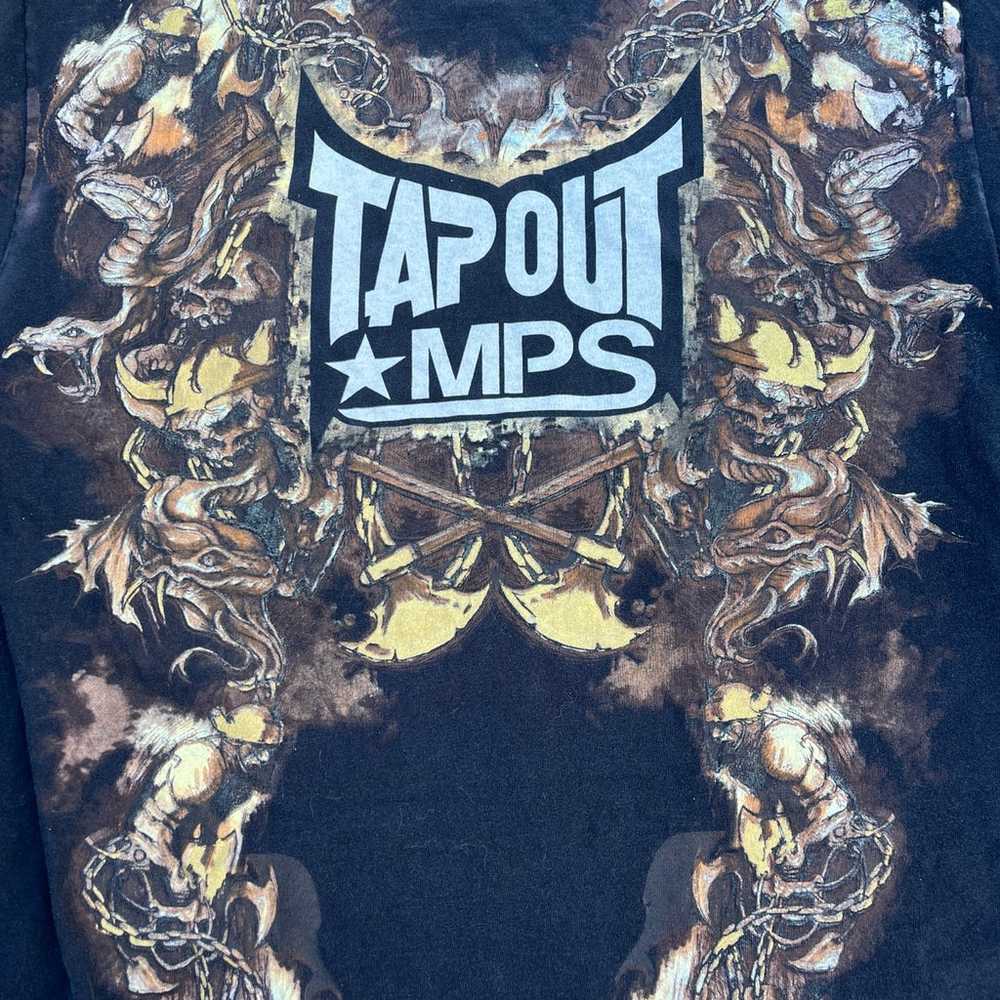Tapout MPS T-shirt men’s Y2K SICK GRAPHIC 2000s A… - image 1