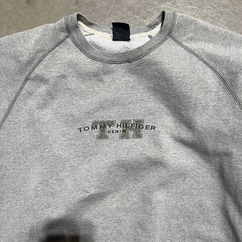 vintage xl tommy hilfiger crewneck sweater - image 2