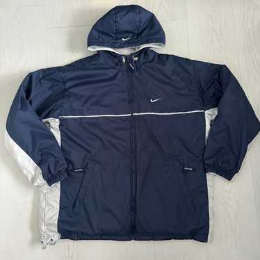 NIKE reversible vintage jacket orange and navy - Gem