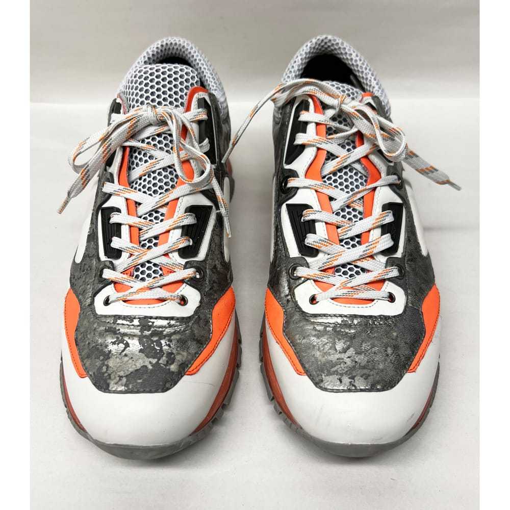 Lanvin Leather low trainers - image 2