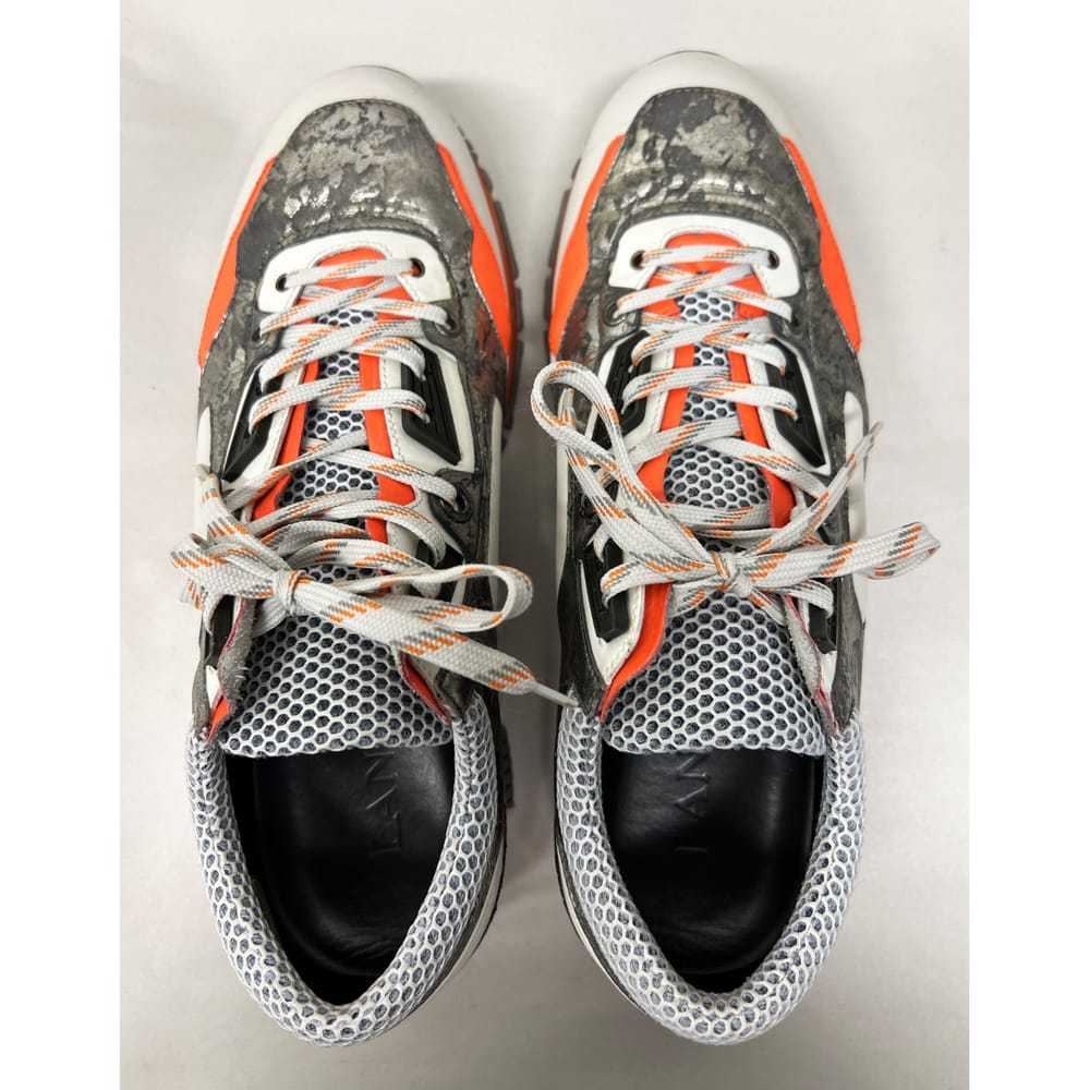 Lanvin Leather low trainers - image 4