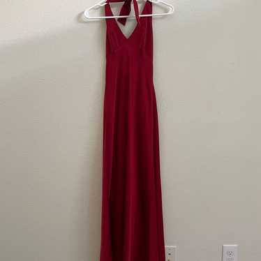 Bcbgmaxazria evening maxi halter Gem