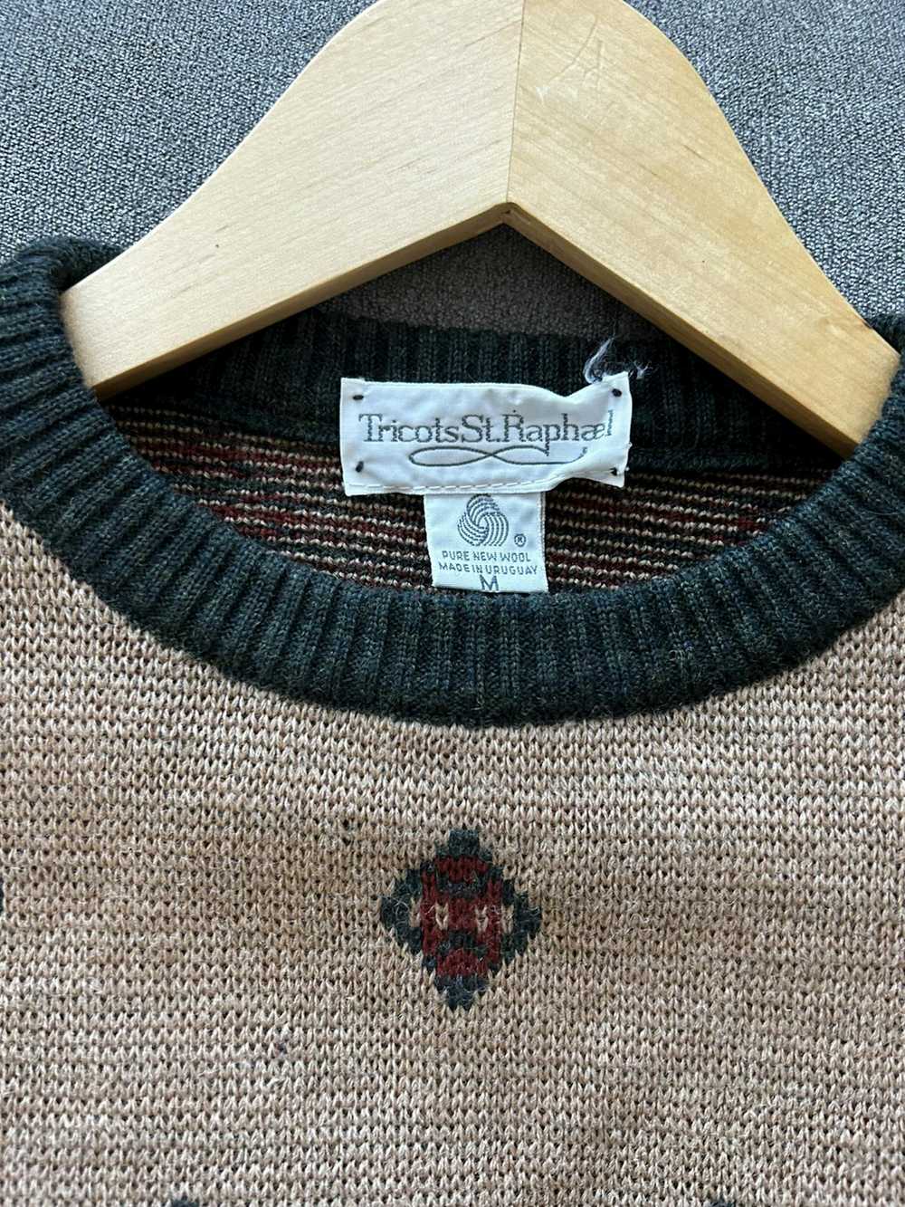 Streetwear × Vintage Vintage Native American knit… - image 3
