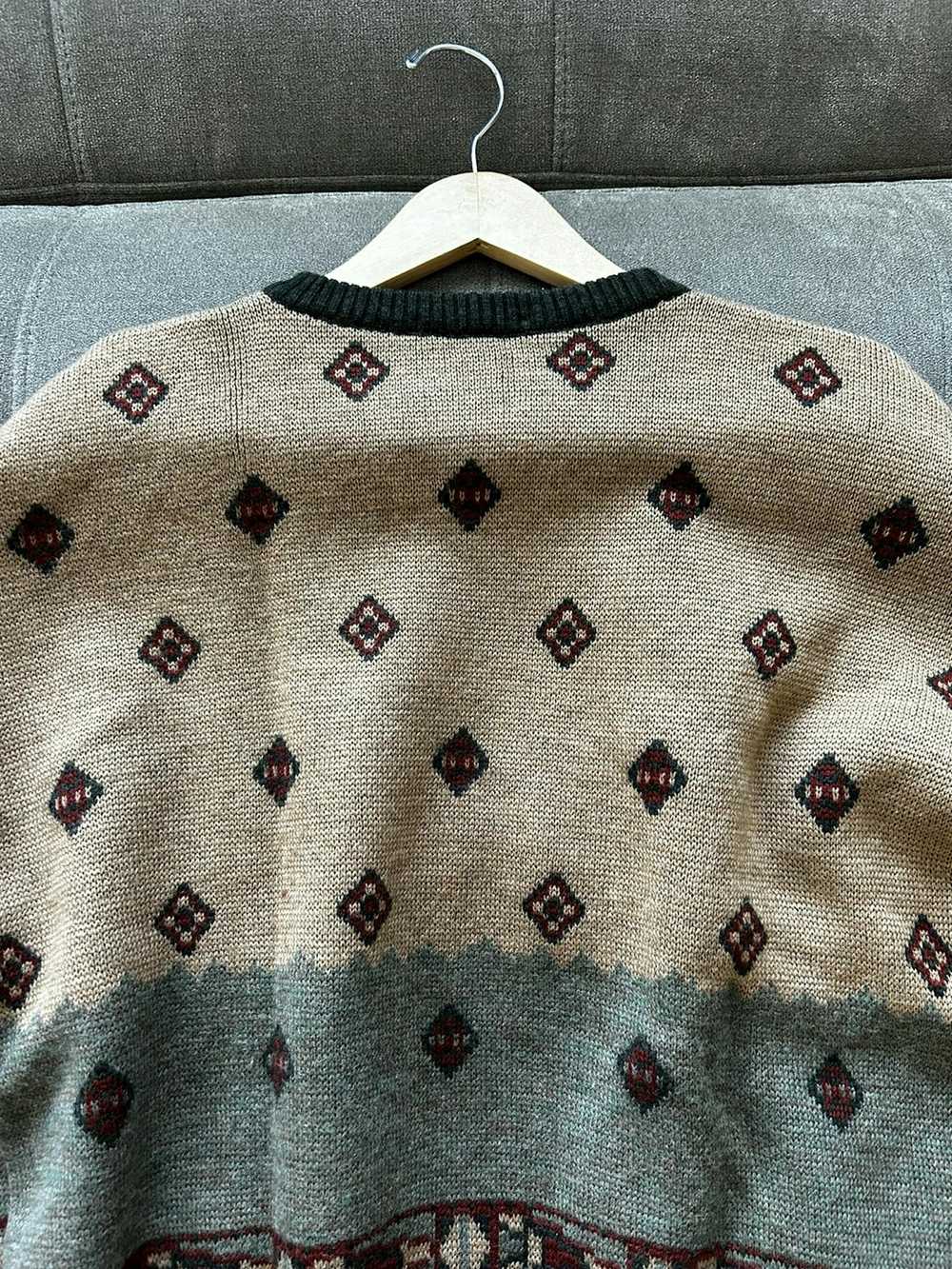 Streetwear × Vintage Vintage Native American knit… - image 5