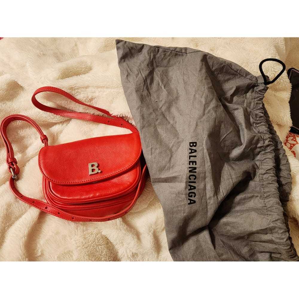 Balenciaga B leather crossbody bag - image 2