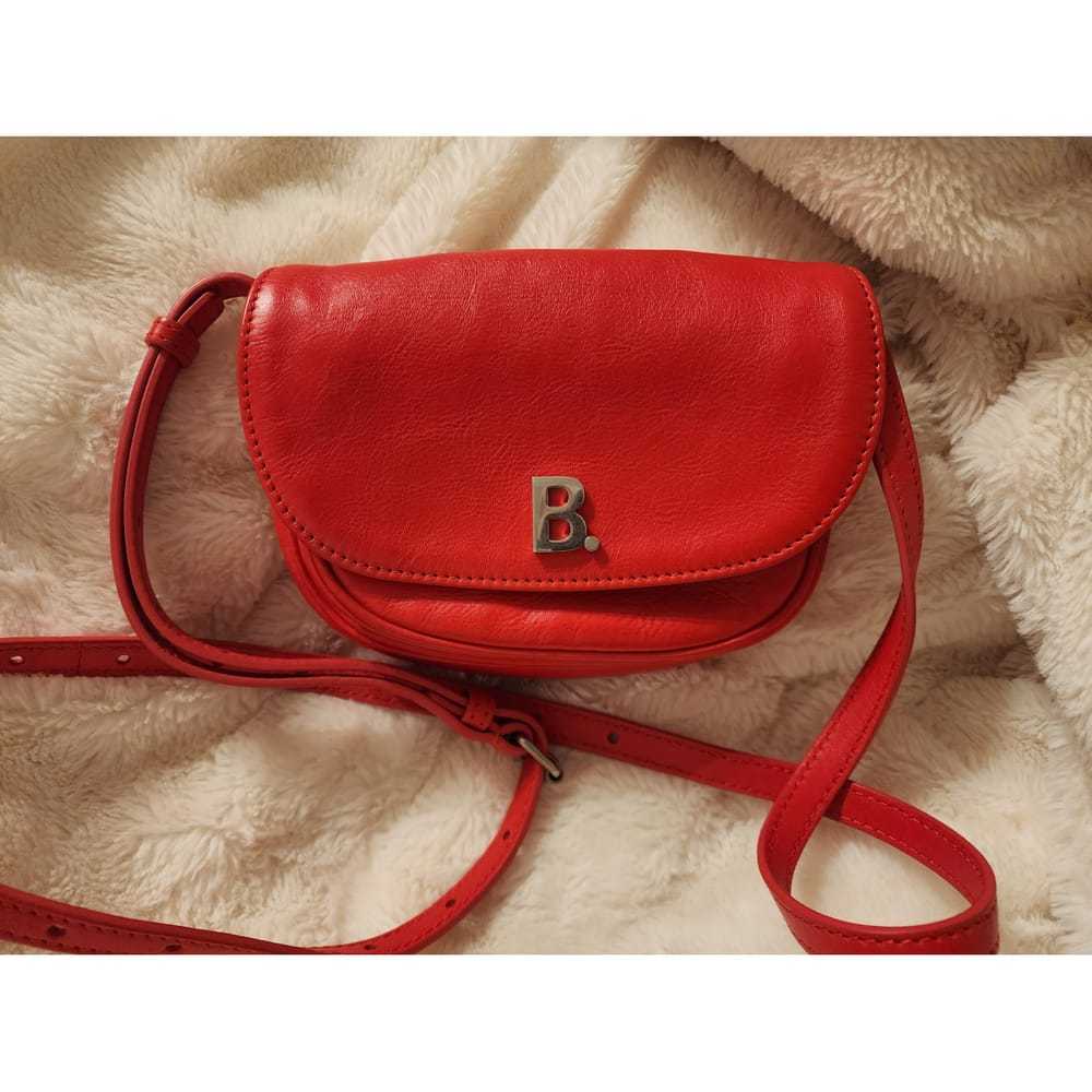 Balenciaga B leather crossbody bag - image 3