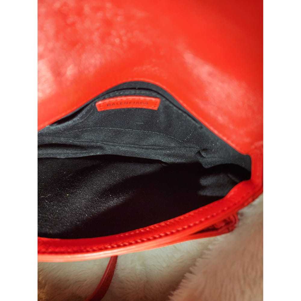 Balenciaga B leather crossbody bag - image 5
