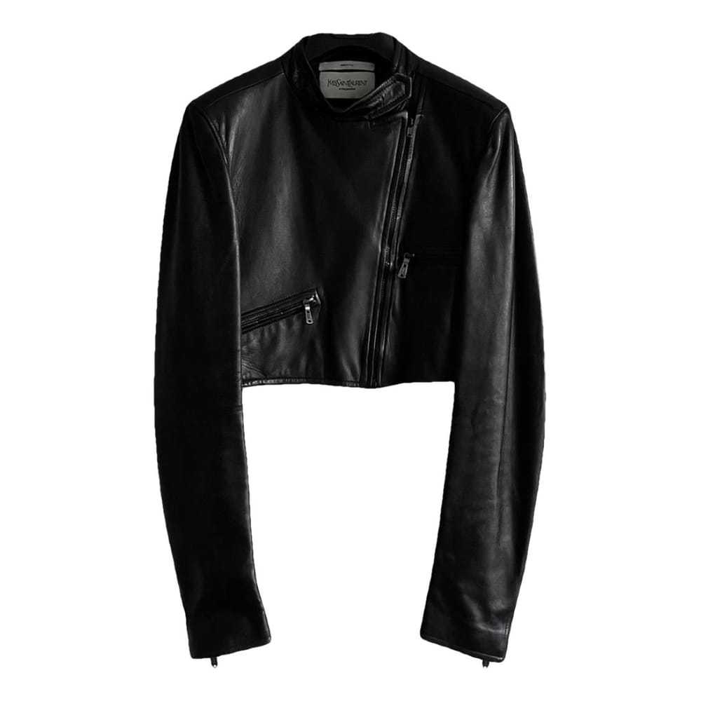 Yves Saint Laurent Leather biker jacket - image 1