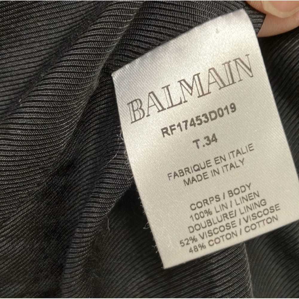 Balmain Linen blazer - image 9